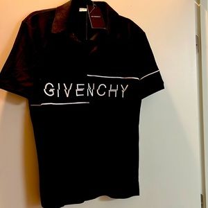 Givenchy men designer polo shirt. XXL runs small. Brand new with tags.